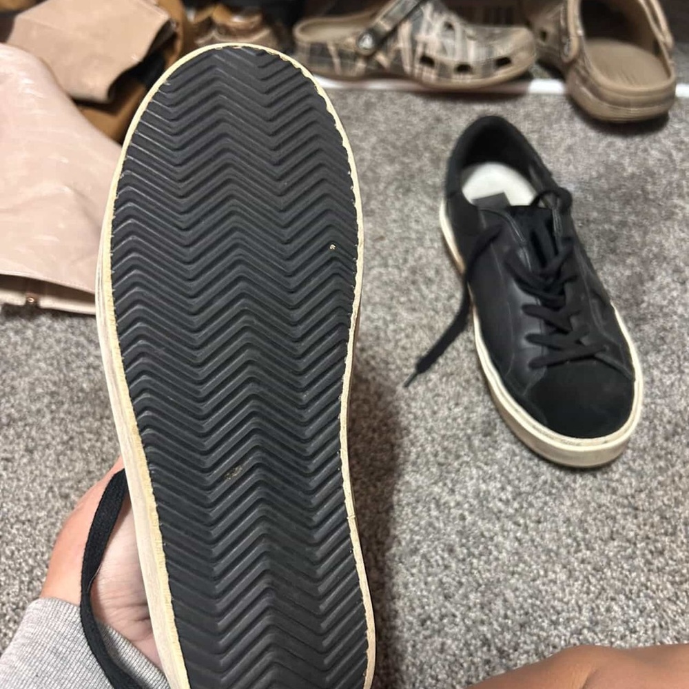 Golden Goose Black and White Women's Sneakers